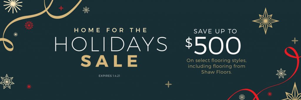 Home for the Holidays Sale | McCool's Flooring